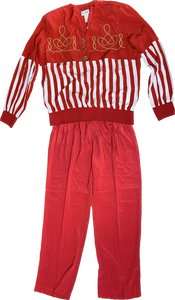 80s Regal Red Sailor Track Suit    w30-34