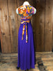 70s Patricia Fair Maxi Dress    S
