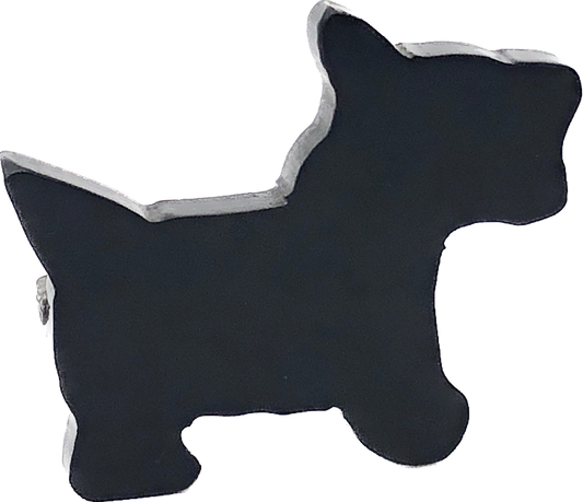50s/60s Bakelite Scottie Dog Brooch