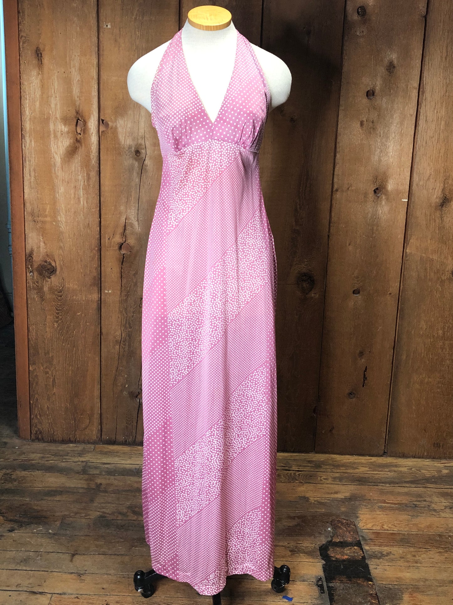 70s Peter Pan Swimwear Dress    M