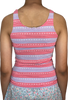 70s Bobbie Brooks Pink & Purple Tank Top      S
