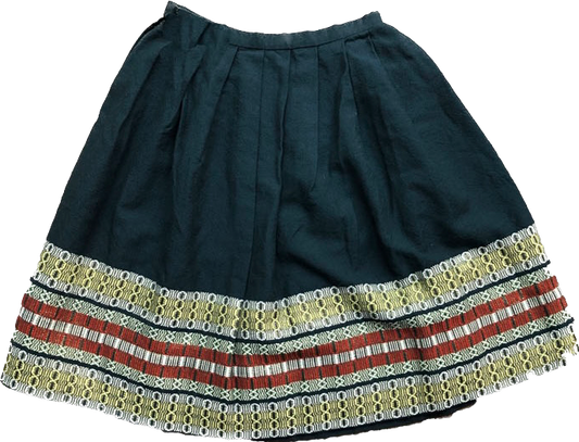 70s Madawaska Weavers Wool Skirt        W27