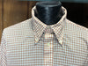 60s M.Ward Brwn Gingham Button-Down    L