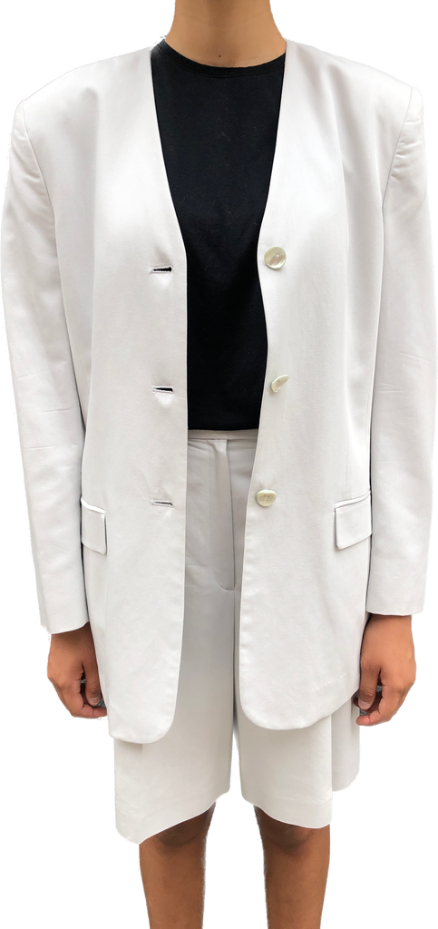 90s Liz C. Fog Two-Piece Shorts Suit       W32