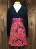 60s Peck&Peck Black MOD Dress       w26