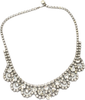 Vintage Scallops Rhinestone Necklace
