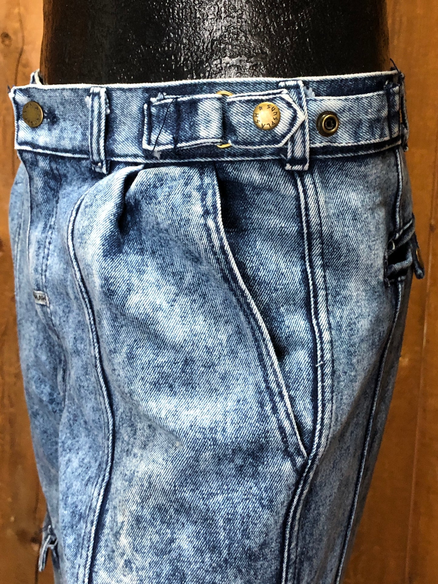 90s Sunsplash Acid Cargo Jeans    W32