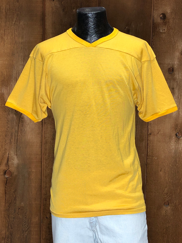 70s Southern Athletic Yellow Jersey      M