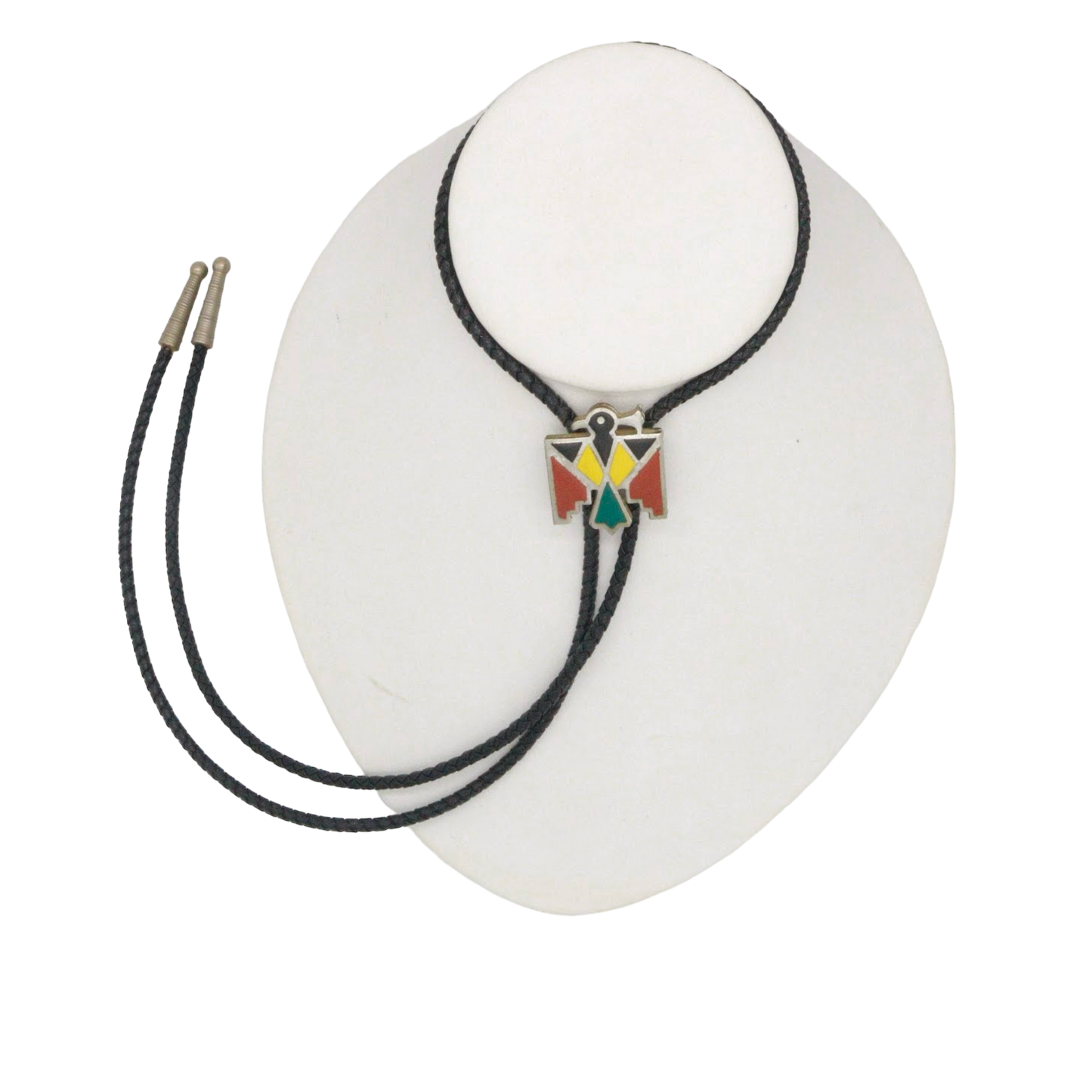 80s Thunderbird Inlaid Bolo Tie