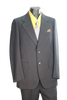 70s Italian Black Wool Suit          w35
