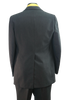 70s Italian Black Wool Suit          w35
