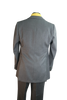 70s Gray Herringbone 3 Pocket Suit   w33