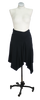 90s HeartSoul Black Asymmetrical Skirt      M