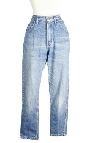 90s Lee Tapered Light Wash Jeans   w28