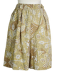 80s Sea Drift Mustard Yellow Shorts    L