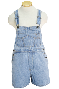 90s La Griffe Overall Shorts       w36