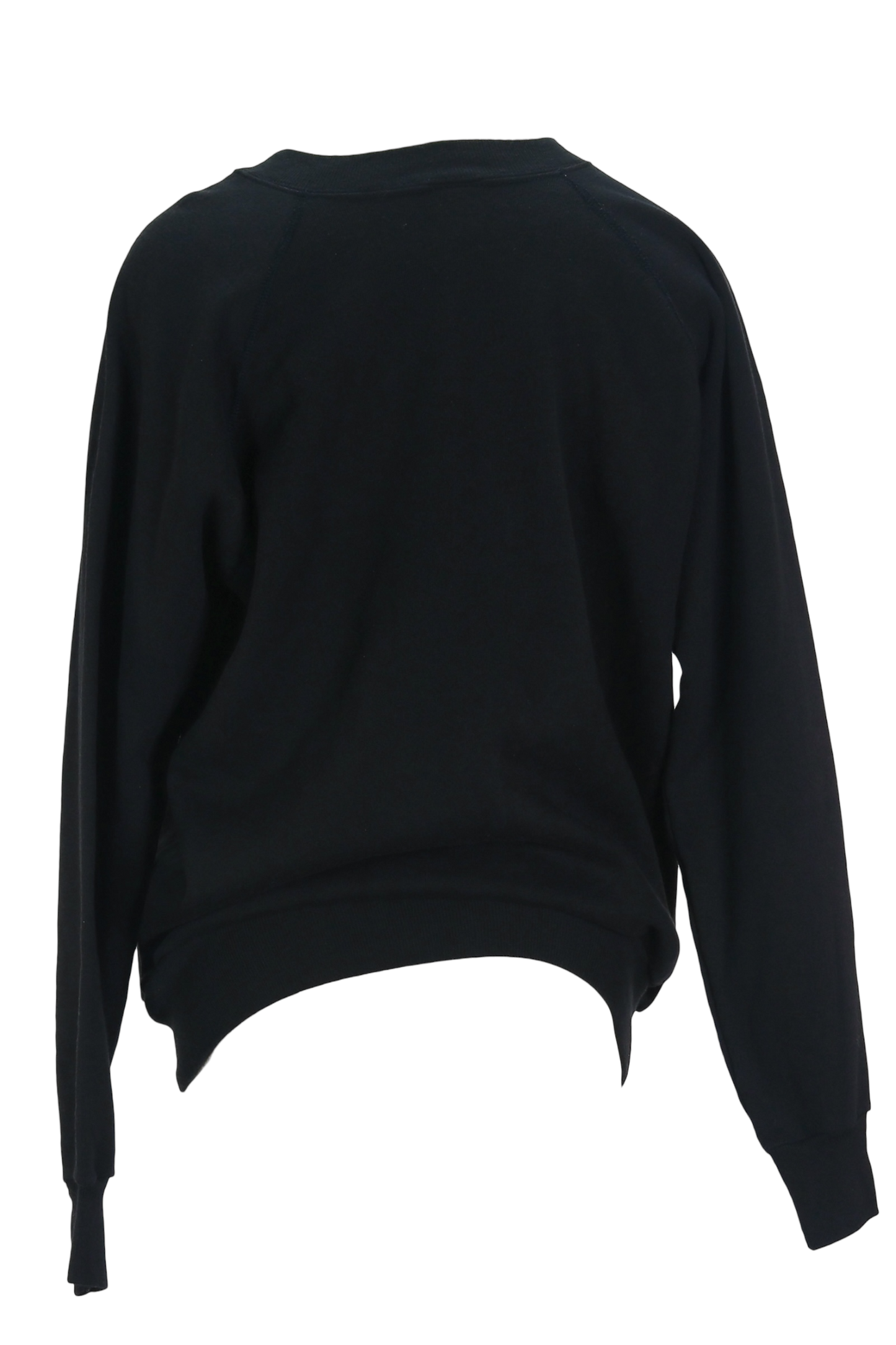 90s Pannill Blk/Wht Floral Sweatshirt     S