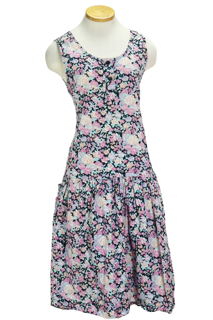 80s Regardé Floral Dress      M