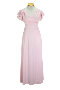 70s Pink Maxi Nightie           w32