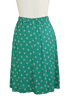 90s Lucia Petites Green Stars Skirt      w35-37