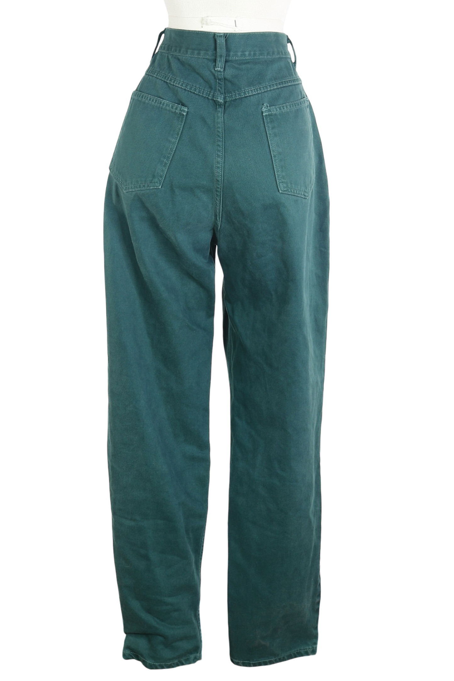 90s Green Taper Leg City Jeans      w33