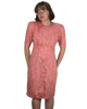80s SuccessDress Pink Zazz Pencil Dress    w30