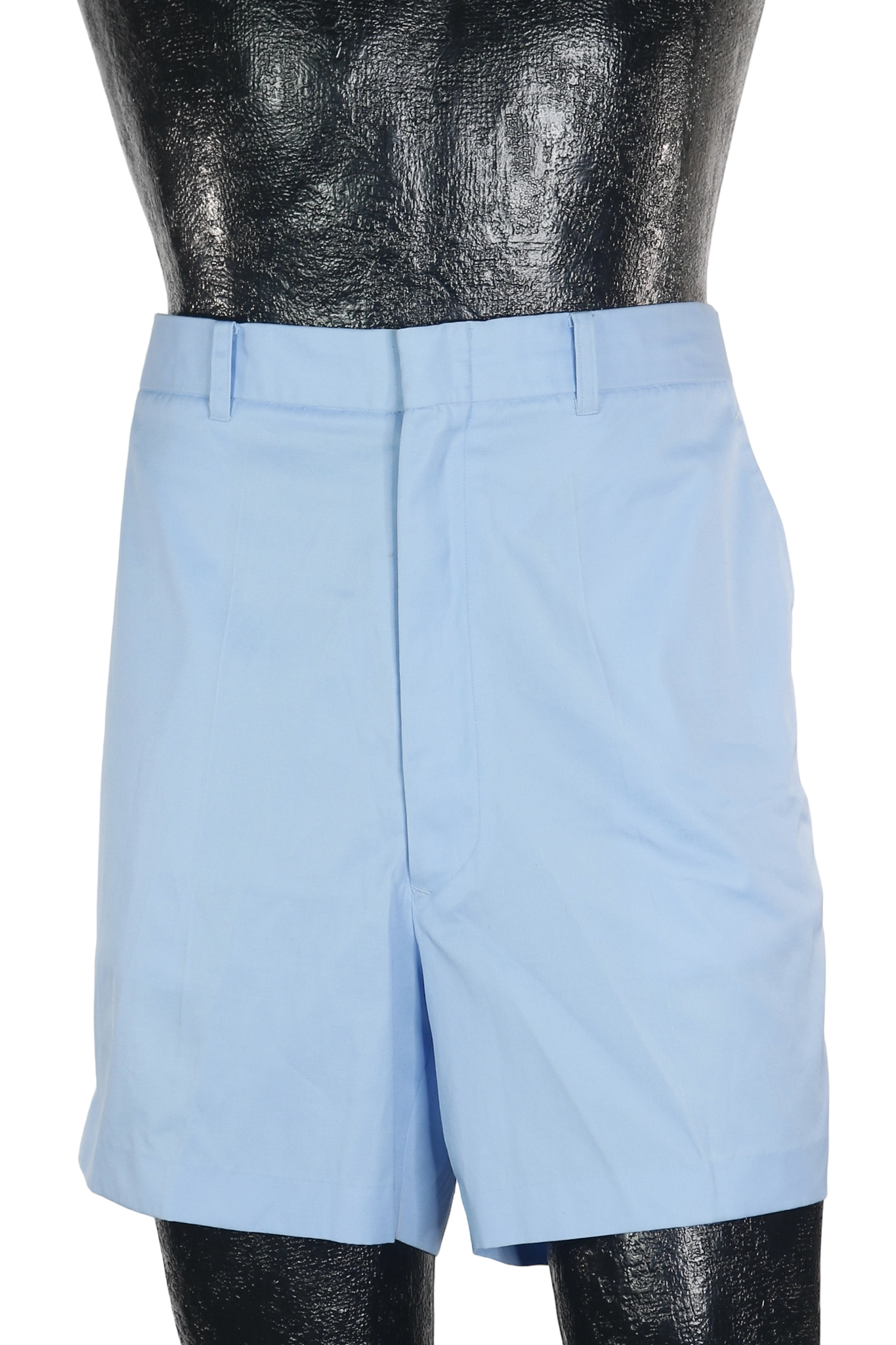 90s Baby Blue Trouser Shorts     w38