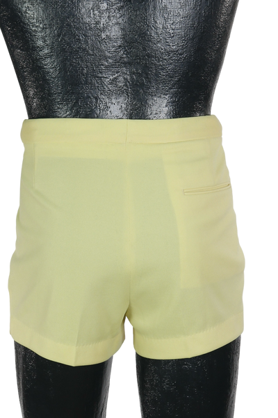 80s Yellow Coach Shorts    w33-35