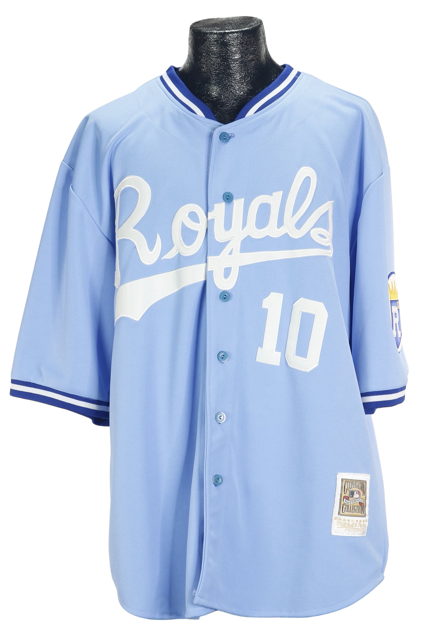 90s Custom KC Royals Jersey #10    XL