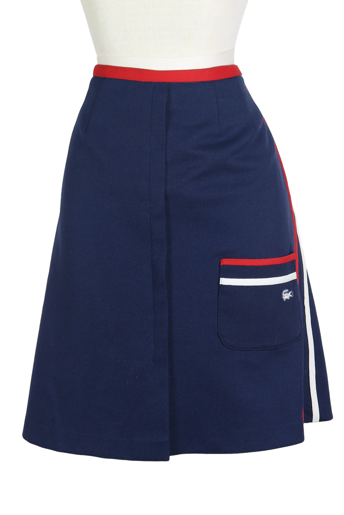 70s Kaymaker Blue/Rd/Wht Athletic Skort                  w31