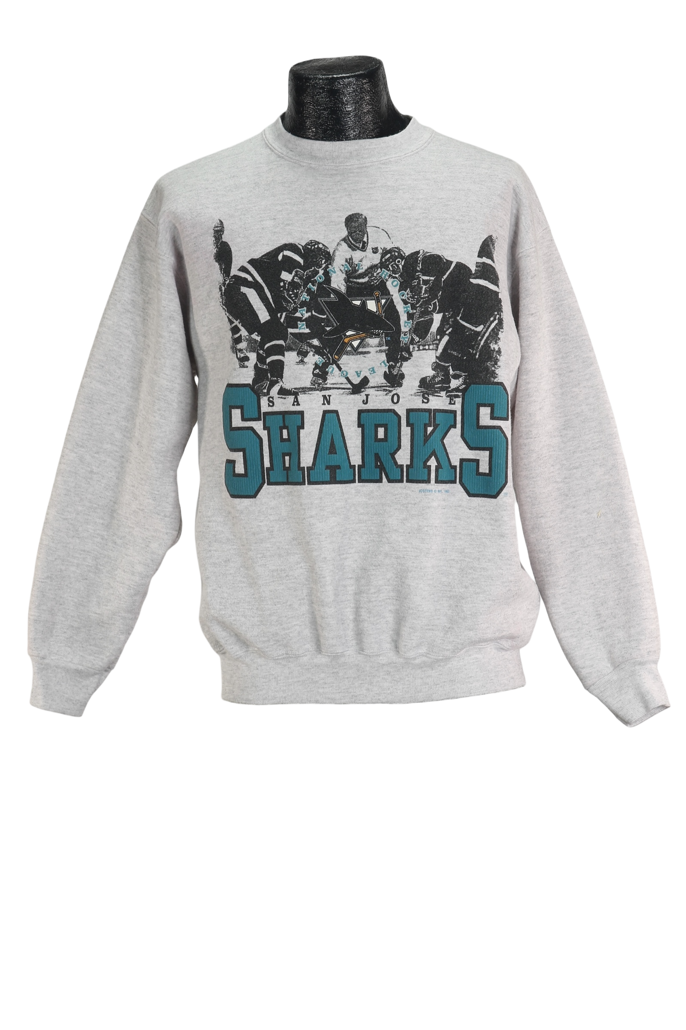 1993 Jostens SanJose Sharks Sweatshirt      L