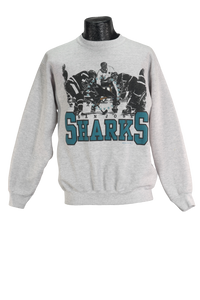 1993 Jostens SanJose Sharks Sweatshirt      L