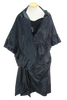 80s Nadine Blk Strapless Party Dress w/ Shawl     M