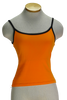 Y2K Latitude Neon Orange Tank       S