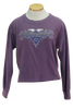 Y2K Harley Davidson Purple Crop Top      L