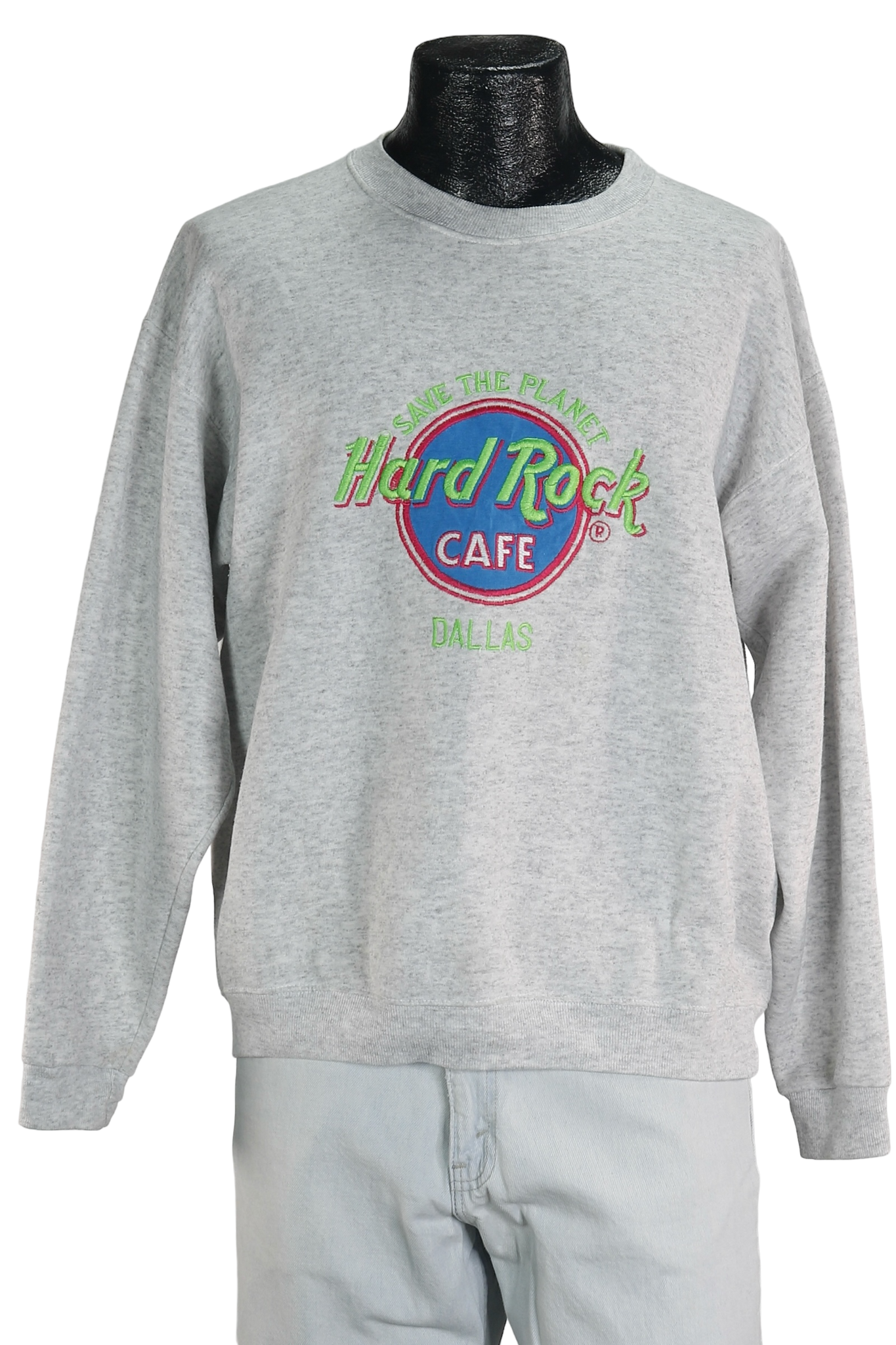 90s Hard Rock Save The Planet Dallas Sweatshirt      L