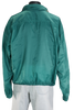 90s Sawyers Hide-a-Hood Teal Windbreaker      L