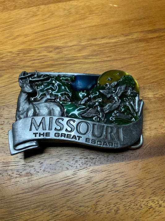 1984 Missouri- The Great Escape Buckle