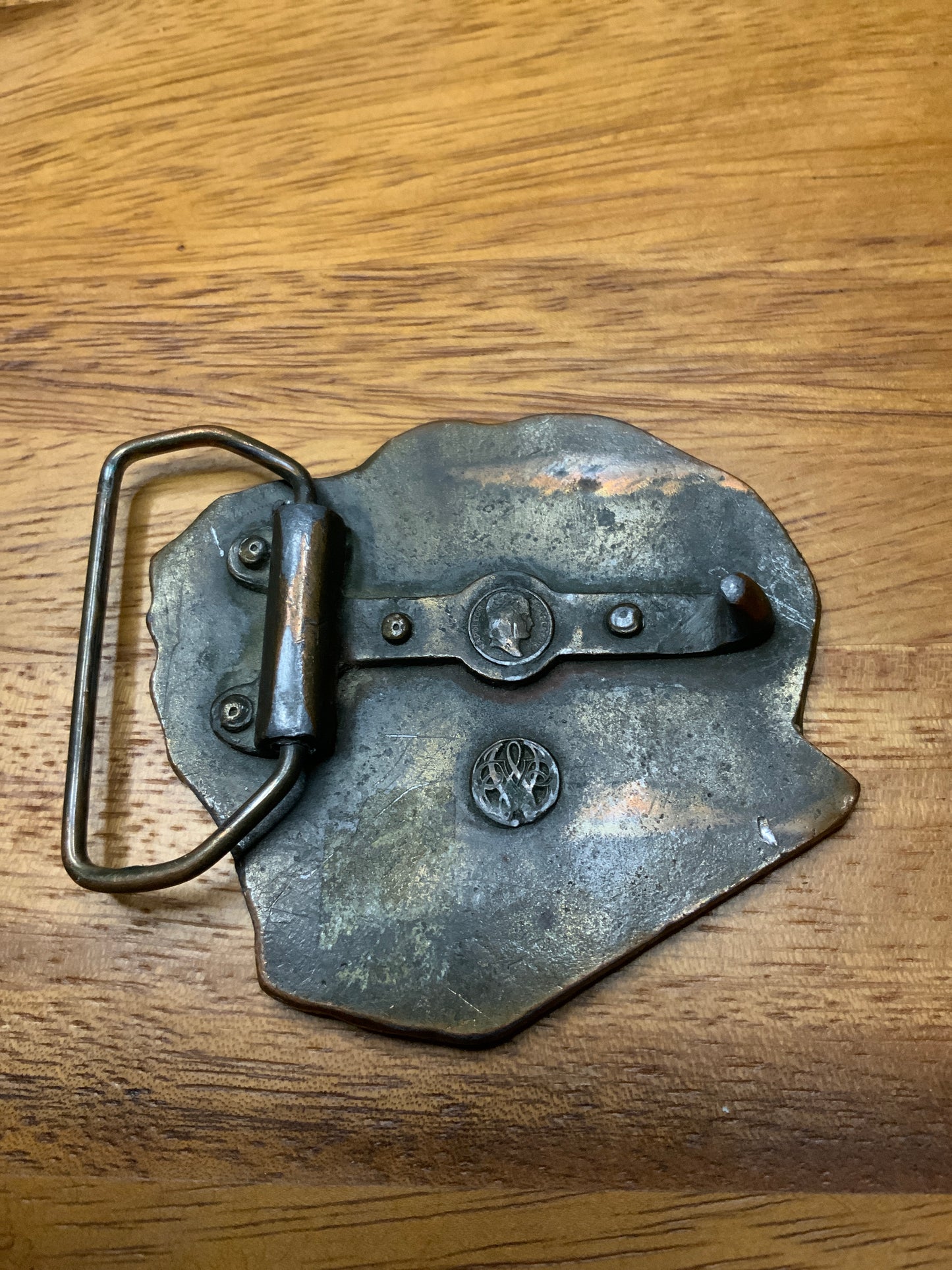 70s Leaping Stag Buckle