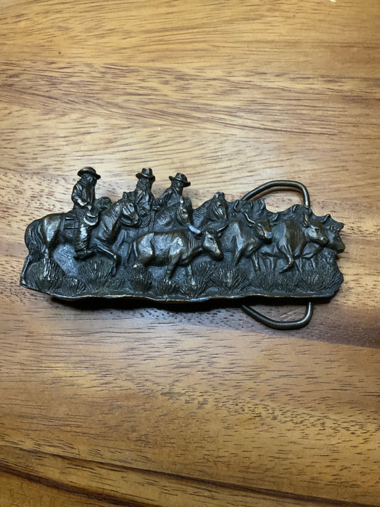 1979 Cattle Roping Buckle