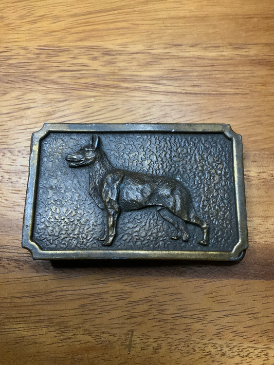 1975 German Shepard Buckle