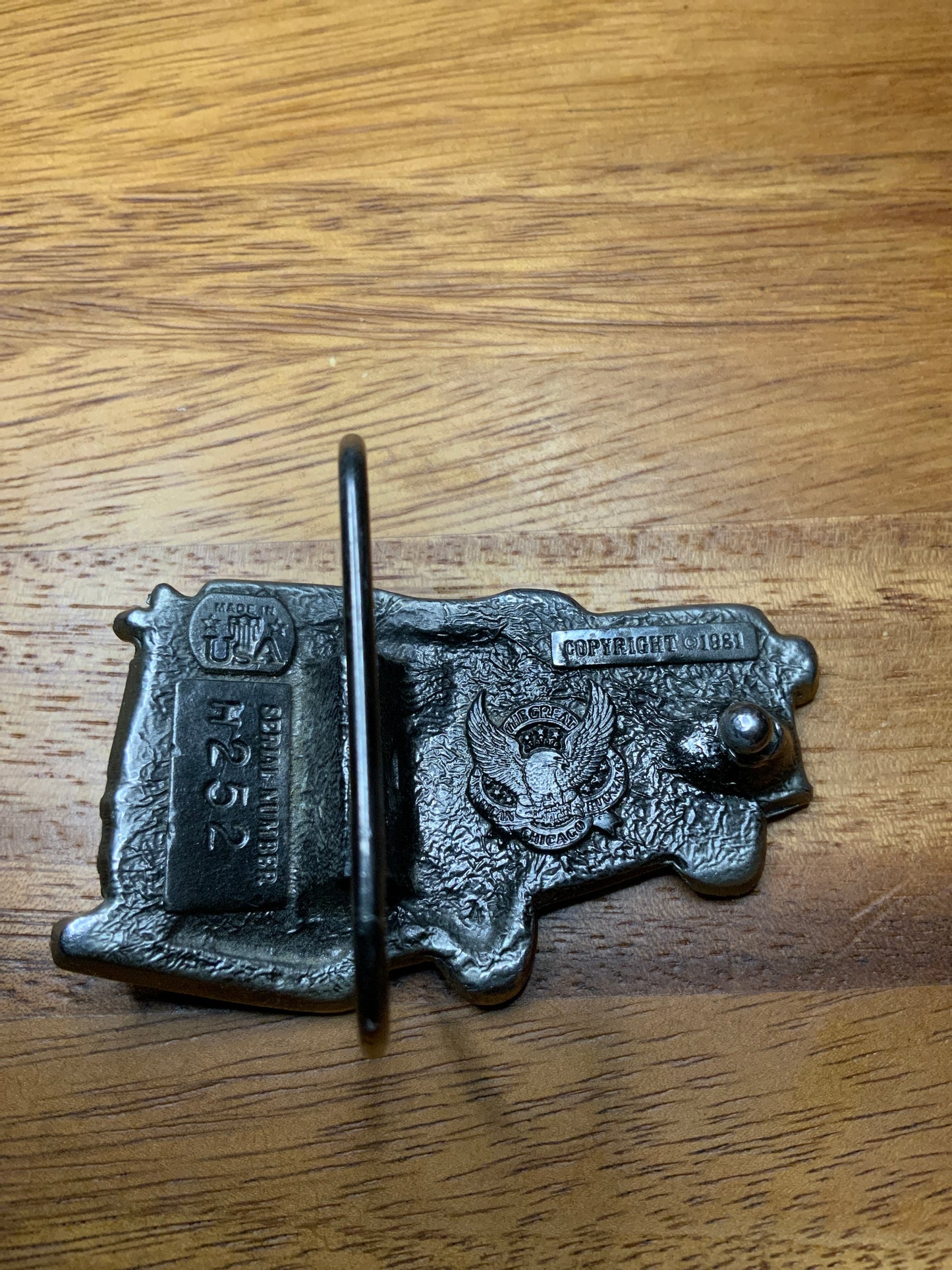 1981 Metro Firetruck Buckle