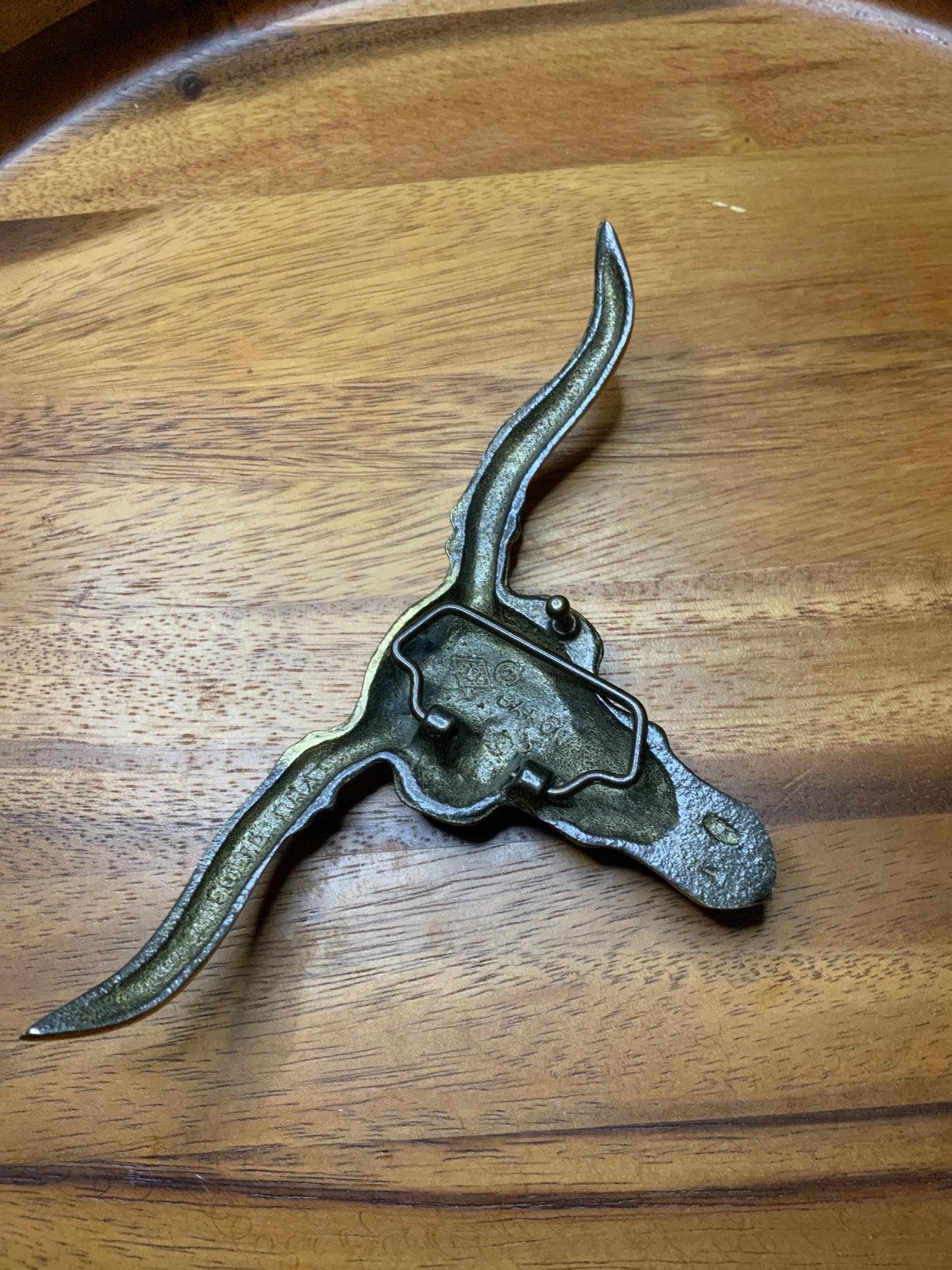 80s Longhorn Skull Buckle