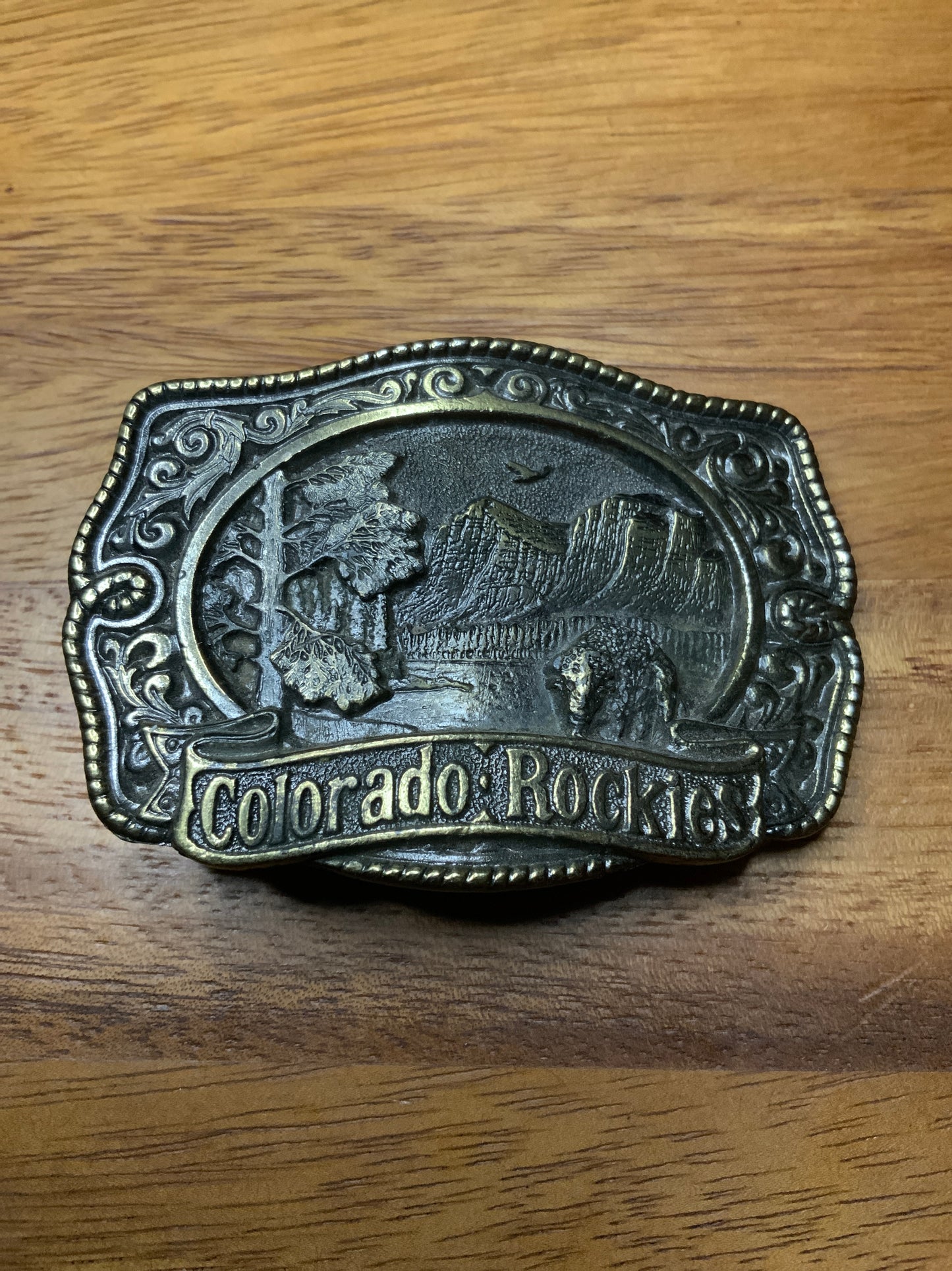 1981 Colorado Rockies Belt Buckle