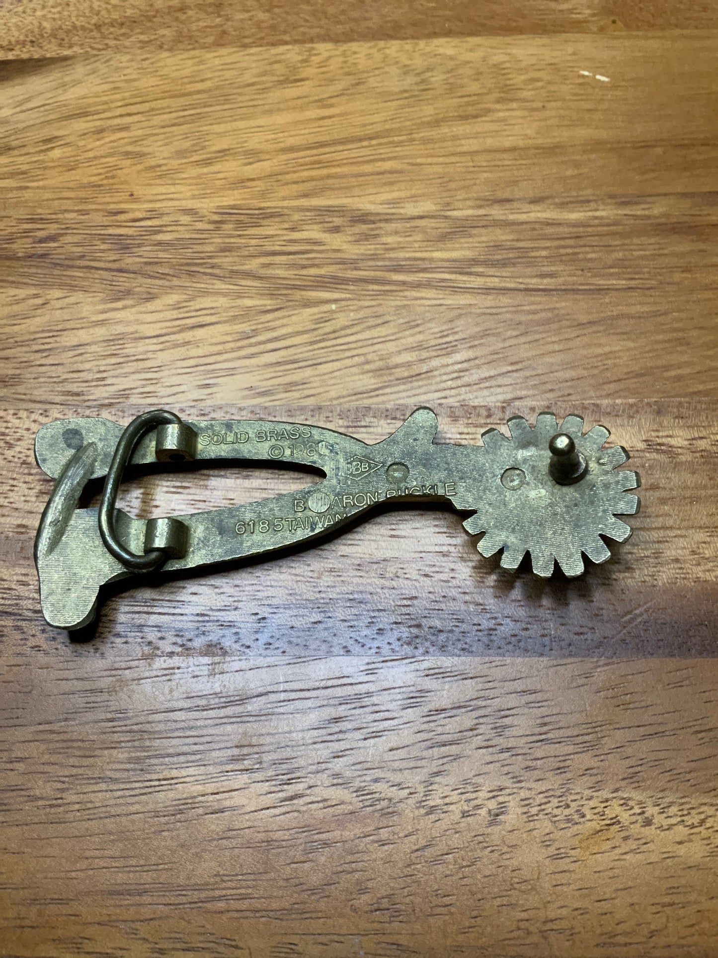 1980 Boot Spur Buckle