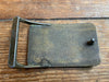 80s Levi Strauss Leather Trademark Belt Buckle