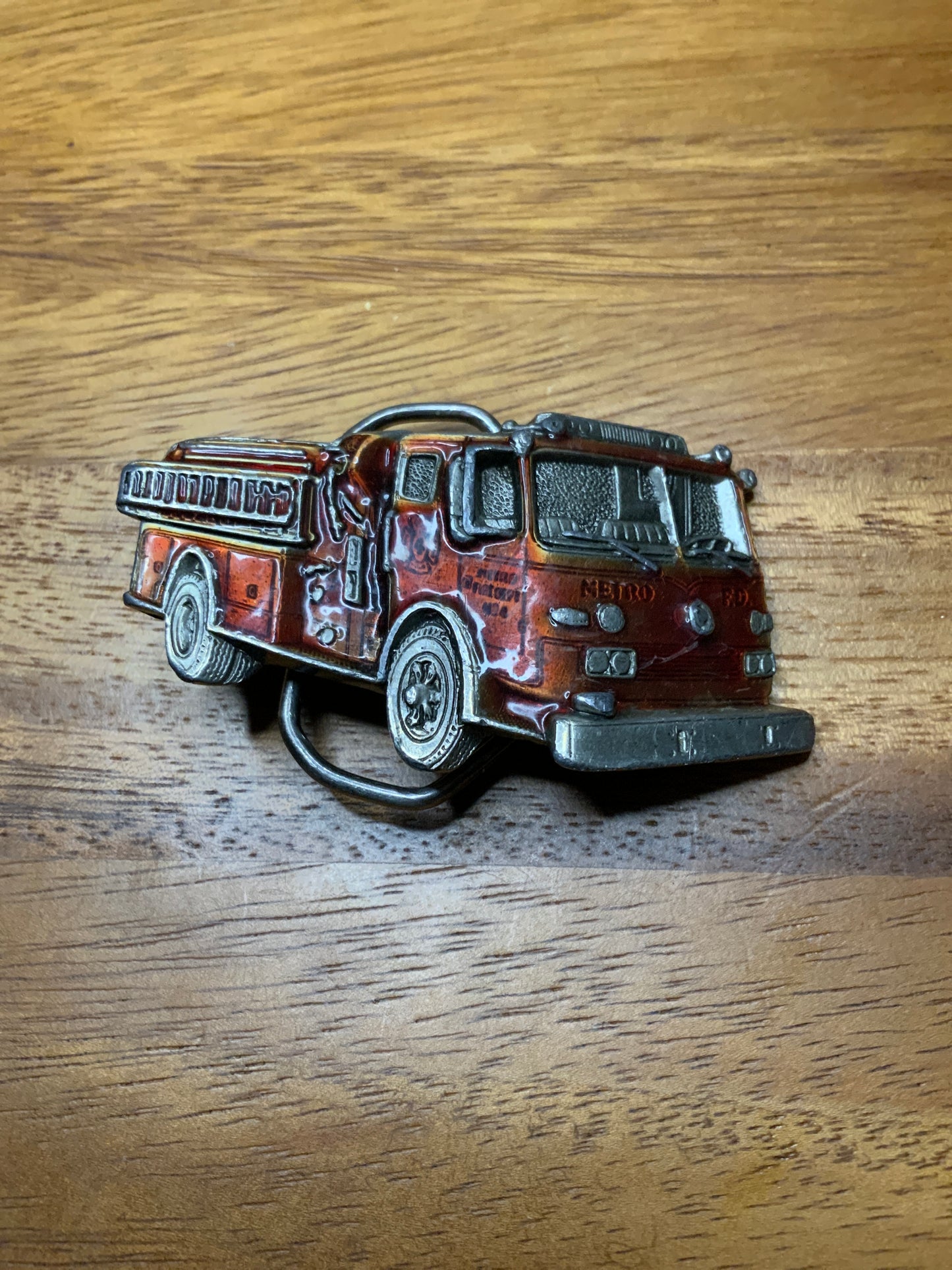 1981 Metro Firetruck Buckle