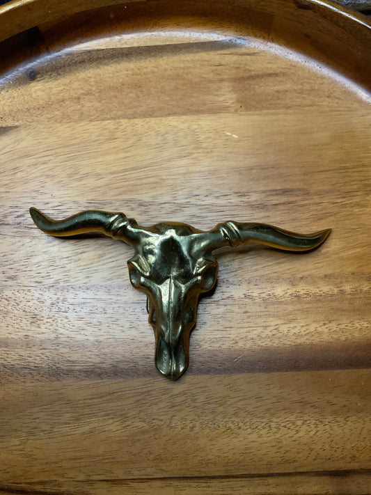 80s Longhorn Skull Buckle