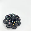 30s Czech Celluloid 3D Large Flower Brooch