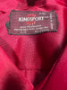 70s Kingsport Magenta Sheen Shirt     XL